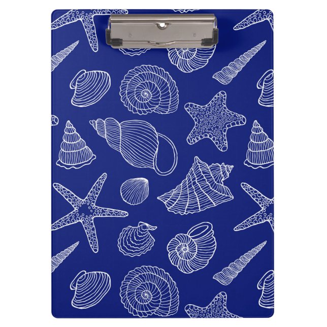 Pranchetas Shell azul brilhante modela (Frente)