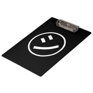 Pranchetas ㋛ Shi Kana Katakana sorrindo Emoji / Emoticon