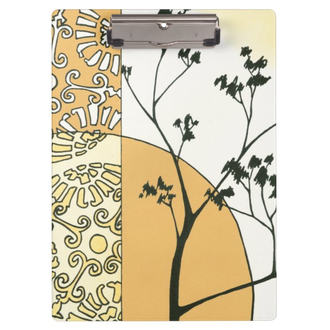 Pranchetas Silhueta de árvores esparsas por Megan Meagher (Frente)