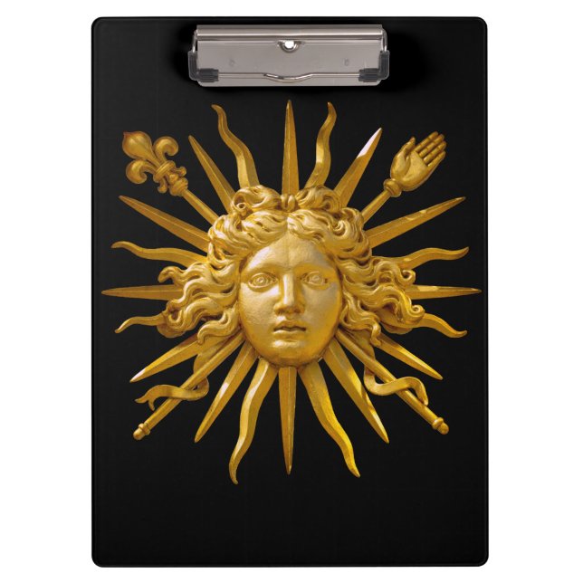 Pranchetas Símbolo de Luís XIV o Rei Sol (Frente)