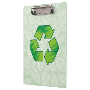 Pranchetas Símbolo do reciclagem