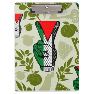 Pranchetas Símbolo do Triângulo Vermelho da Resistência do Si