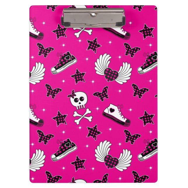 Pranchetas Símbolos de Emo (Frente)