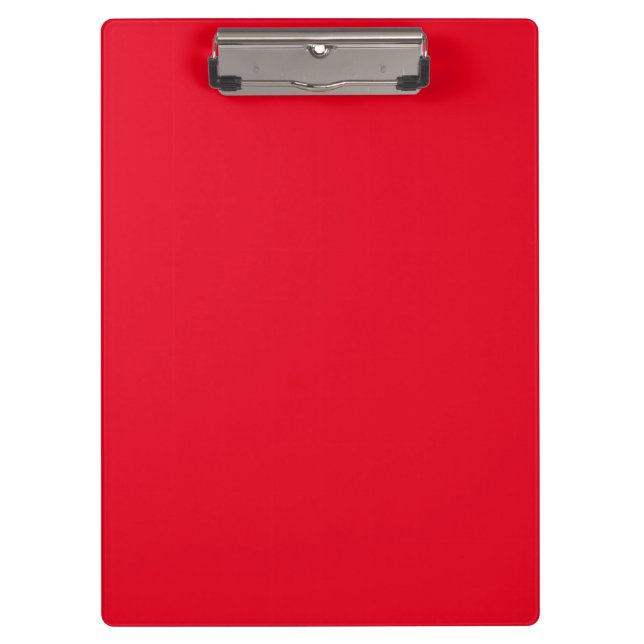 Pranchetas Simple Red Authority® (Frente)