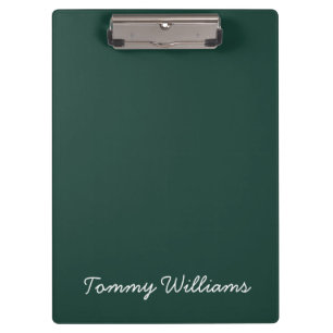 Pranchetas Simples Emerald Green Professional