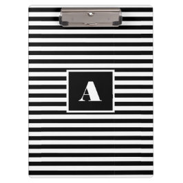 Pranchetas Sinais Personalizados Clássicos em Preto e Branco 