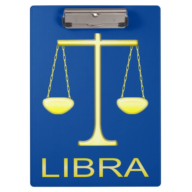 Pranchetas Sinal de estrela do Ouro Libra Escala (Frente)