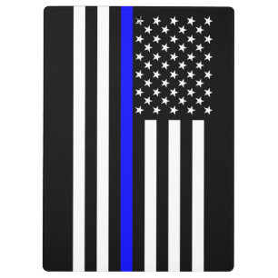 Pranchetas Sinalizador Simbólico Thin Blue Line American
