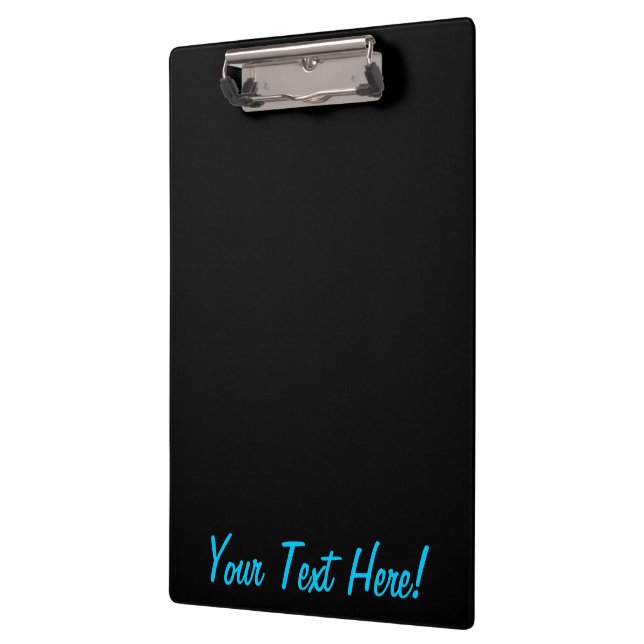 Pranchetas Sinalizador Turquesa Union Jack Personalize-o (Esquerda)