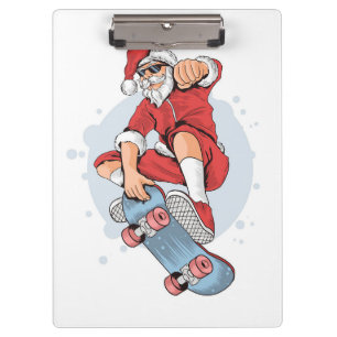 Pranchetas Skateboarder Skateboard Snowman