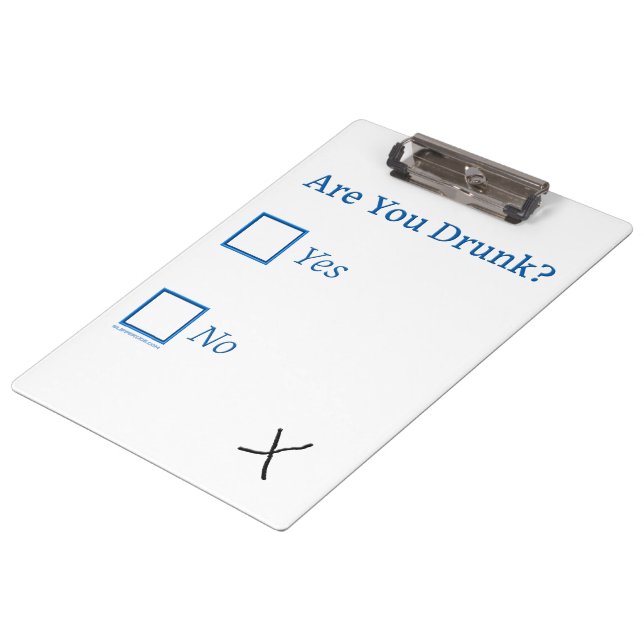 Pranchetas SlipperyJoe's You Bebado hammered caixas c (Inclinado)