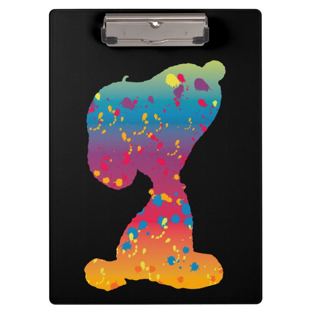 Pranchetas Snoopy Rainbow Silhouette (Frente)