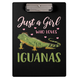 Pranchetas Só Uma Garota Que Ama Iguanas