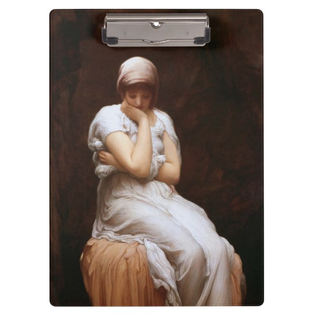 Pranchetas Solidão (por Frederic Leighton) (Frente)