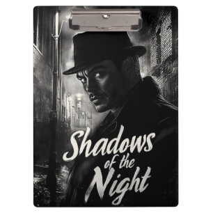 Pranchetas Sombras da Noite - Film Noir Style Design