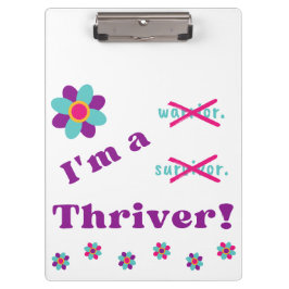 Pranchetas Sou um Thriver!