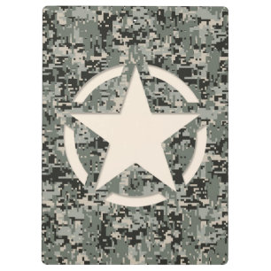 Pranchetas Star Symbol Pixel Digital Camouflage