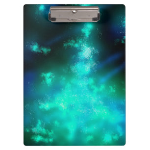Pranchetas Stars Night Sky Midnight Green Via Látea