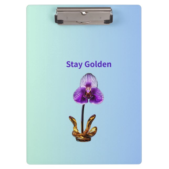 Pranchetas Stay Golden Orchid (Frente)