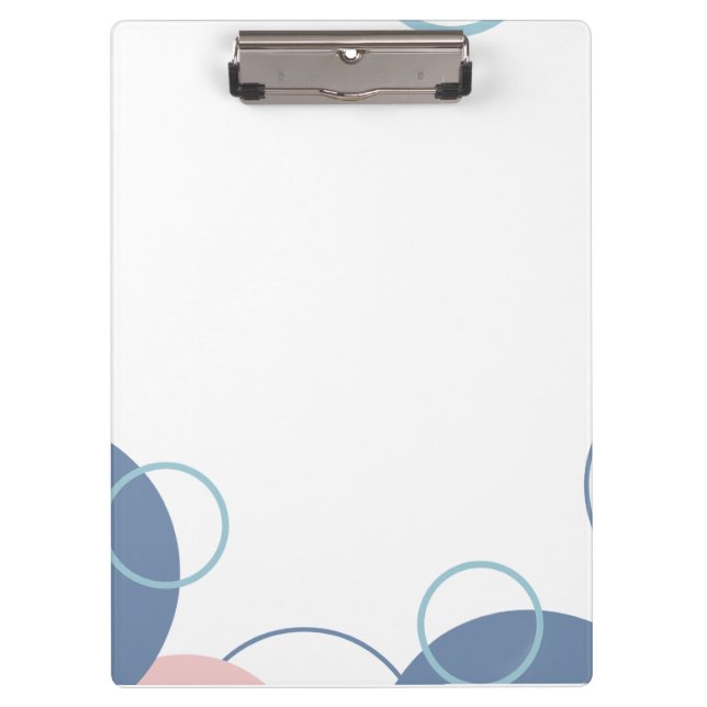Pranchetas Stylish Notebook with Colorful Circles Design (Frente)