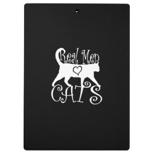 Pranchetas Stylish Real Men Love Cats