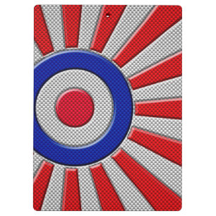 Pranchetas Sunburst asiático da modificação Roundel no est