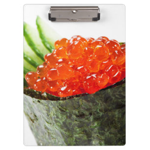 Pranchetas Sushi de Ikura (ovas Salmon) Gunkan Maki