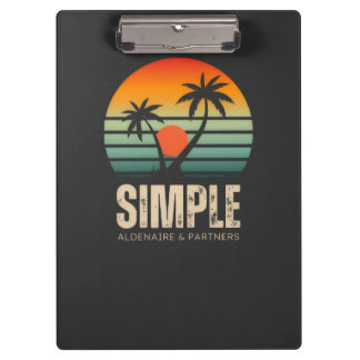 Pranchetas T-shirt Simple Sunset - Tropical vibes design