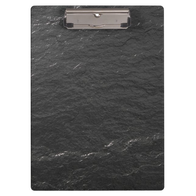 Pranchetas Tabuleiro com brilho Fundo Textura preta de xisto (Frente)