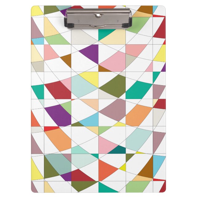 Pranchetas Tapeçaria com abstrato de cores (Frente)