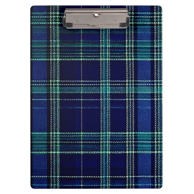 Pranchetas Tartan plaid notebook (Frente)