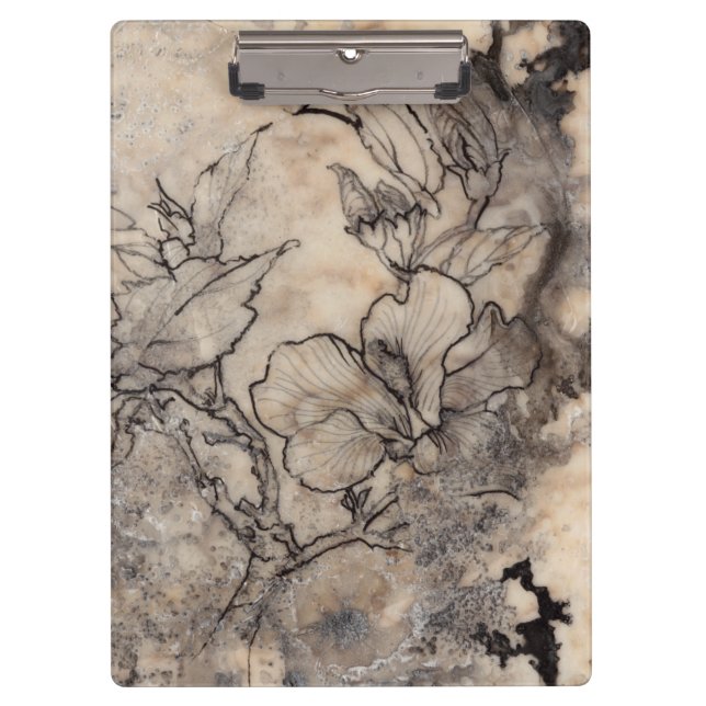 Pranchetas Tatuagem Floral I (Frente)