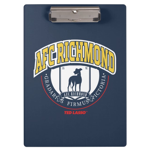 Pranchetas Ted Lasso | AFC Richmond Athletic Circle Badge (Frente)