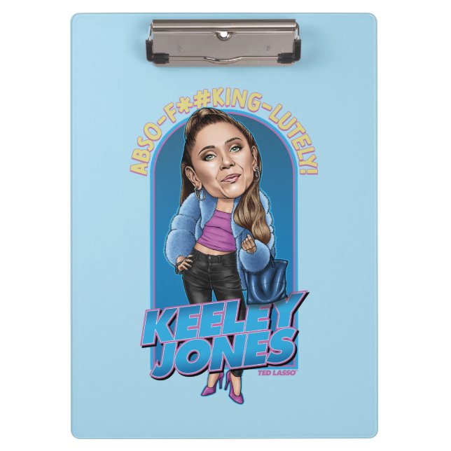 Pranchetas Ted Lasso | Keeley Jones Bobblehead (Frente)