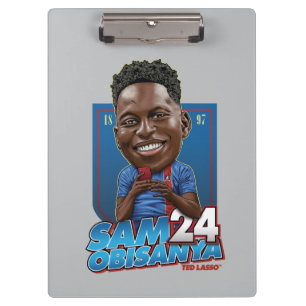 Pranchetas Ted Lasso Sam Obisanya Bobblehead