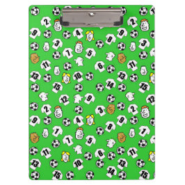 Pranchetas Tema de futebol com camisas brancas