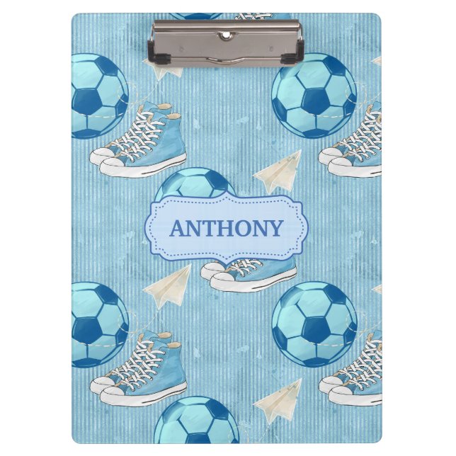 Pranchetas Tênis e futebol de volta à escola (Frente)