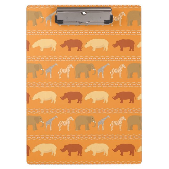 Pranchetas Teste padrão africano (Frente)