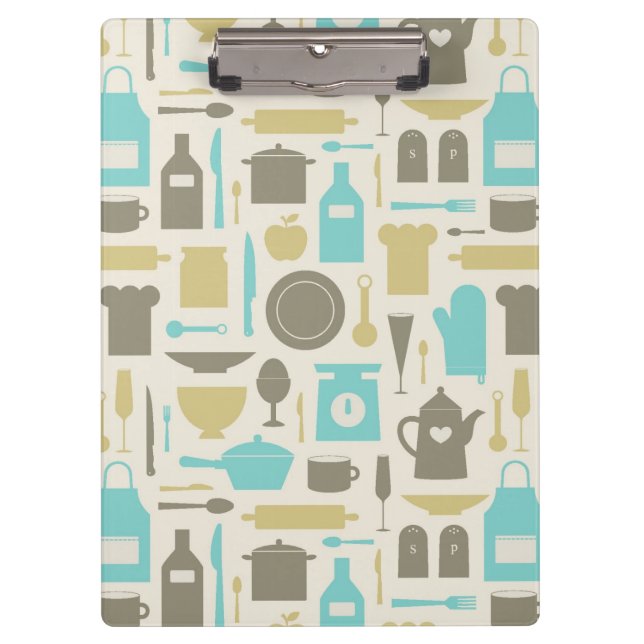 Pranchetas Teste padrão de ferramentas da cozinha (Frente)