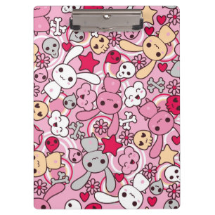 Pranchetas Teste padrão de Kawaii