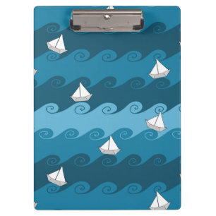 Pranchetas Teste padrão de papel dos barcos