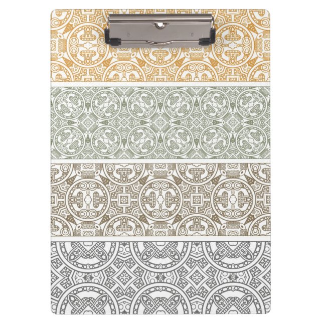 Pranchetas Teste padrão decorativo (Frente)