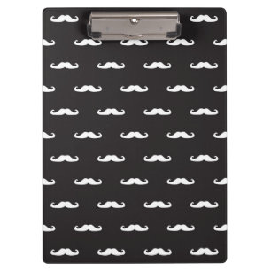 Pranchetas Teste padrão do hipster do bigode