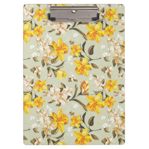 Pranchetas Teste padrão floral brilhante bonito à moda