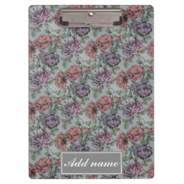 Pranchetas Teste padrão floral do vintage