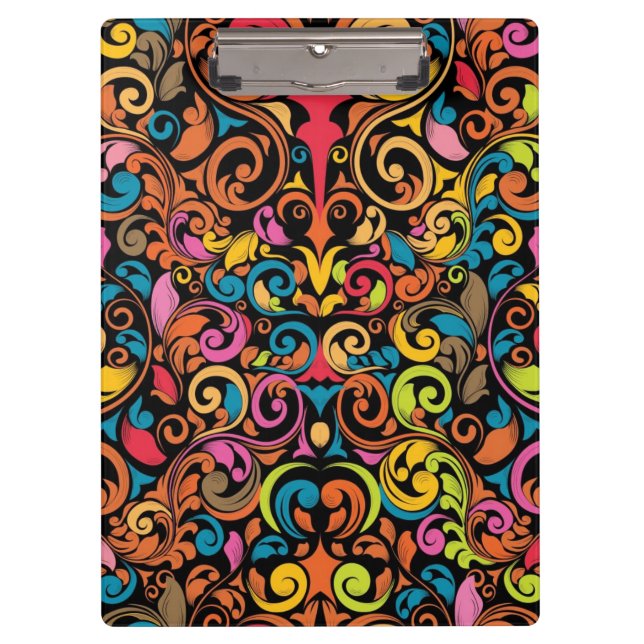 Pranchetas Teste padrão Funky (Frente)