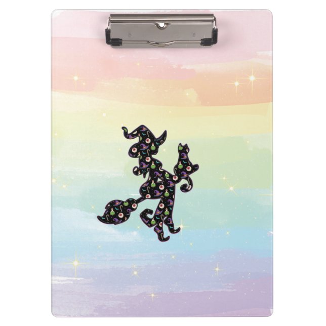 Pranchetas Testemunha E Gato, Humor De Halloween (Frente)