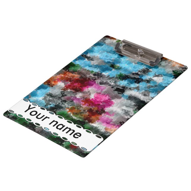 Pranchetas Textura colorida (Inclinado)