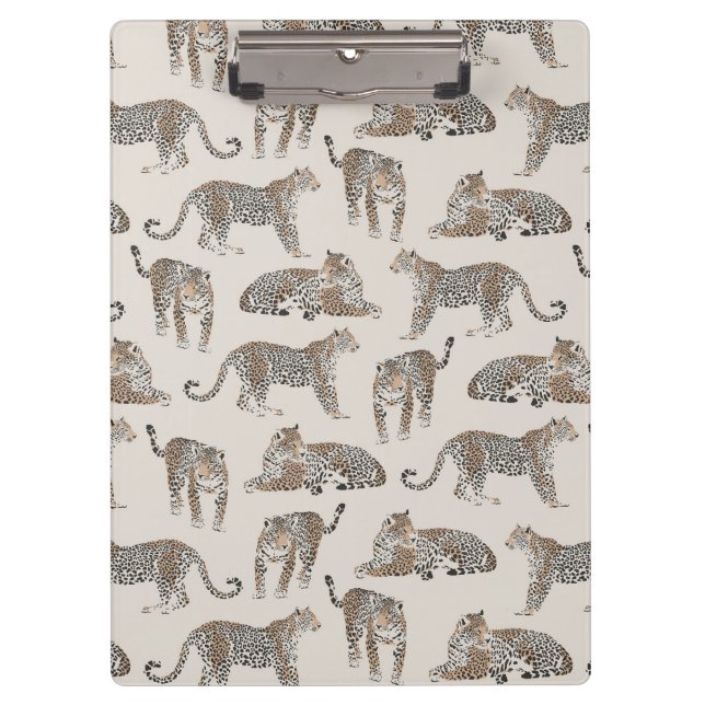 Pranchetas Tigre Animal Rosa Moderno (Frente)