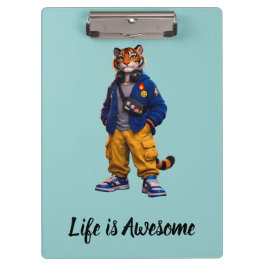 Pranchetas Tigre Legal em Arte de Streetwear - Tigre de Estil